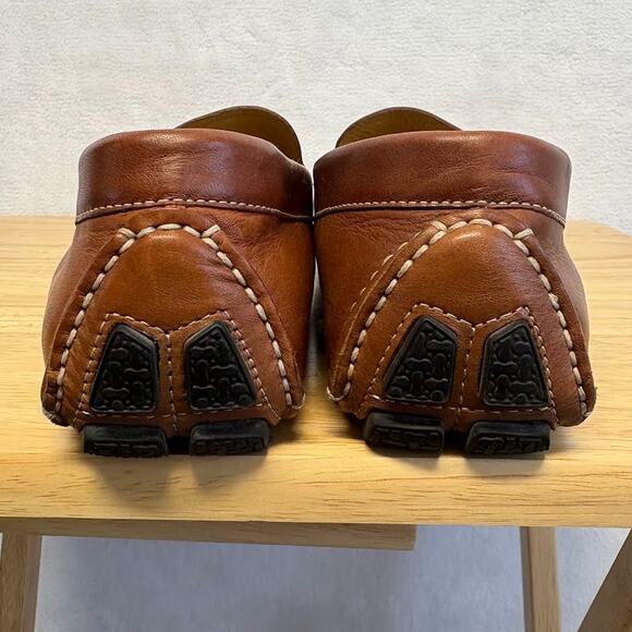 Cole Haan Venetian Brown Leather Slip On Driving Loafer Shoe Mens Size 9.5 - Picture 2 of 12